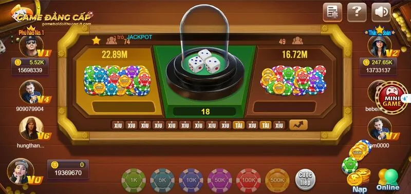 Các cửa cược trong game tài xỉu mà bạn nên biết