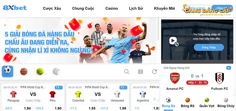 Thương hiệu 8xbet được cấp phép hoạt động hợp pháp