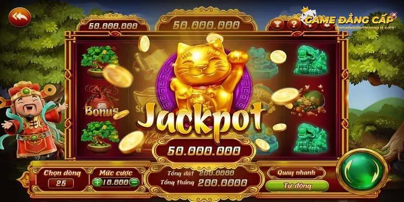 Game nổ hũ đem lại cơ hội trúng Jackpot cực cao