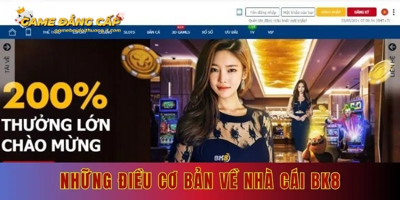 Những điều cơ bản về nhà cái bk8