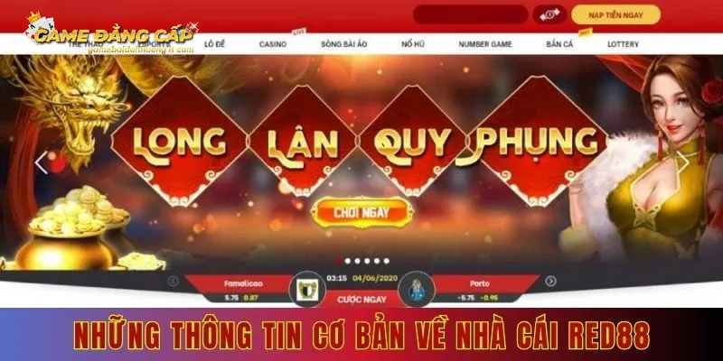 Những thông tin cơ bản về nhà cái red88