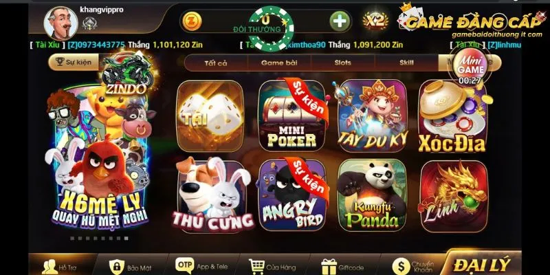 Các siêu phẩm cá cược có tại cổng game