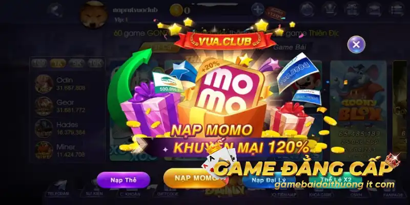 Vua club được xếp hạng trong top game bài đổi thưởng tốt nhất