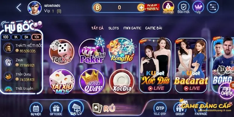 Cổng game đổi thưởng uy tín chất lượng hàng đầu