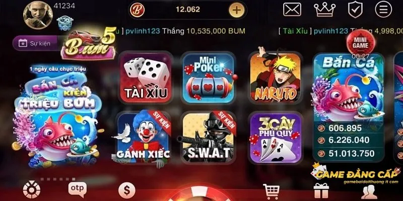 Danh mục game chất lượng với chủ đề thú vị