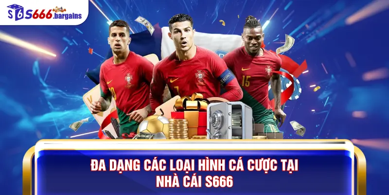 Đa dạng các loại hình cá cược tại nhà cái S666