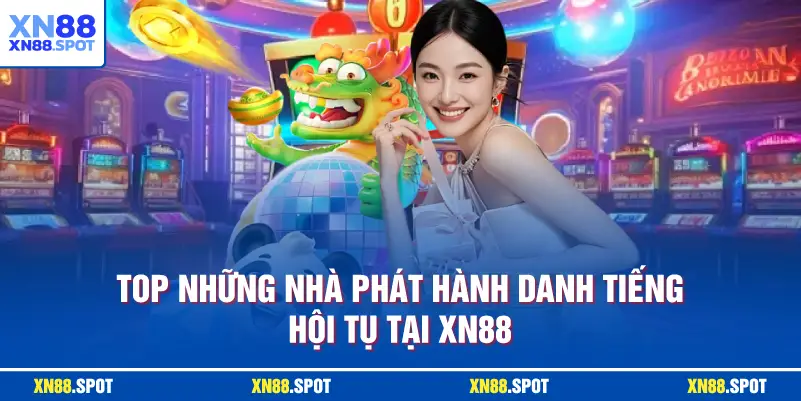 Top những nhà phát hành danh tiếng hội tụ tại XN88
